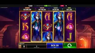 Blue Wizard Bonus Another new game from Chumba