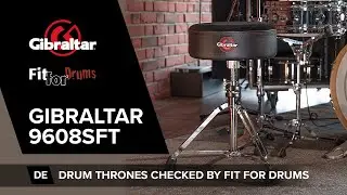 Gibraltar 9608SFT Drum Throne gepr&uuml;ft von FIT FOR DRUMS (German)