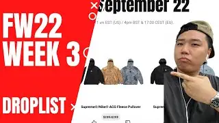 🇪🇸 All the way from Spain! FW22 Week 3 - Full Droplist