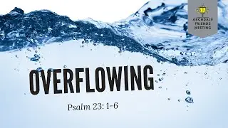 Overflowing