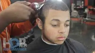 HOW TO CUT A SHADOW FADE HAIRCUT(HUNT DA BARBER EP