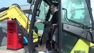 Farol Ltd | Yanmar ViO82 Excavator Walkaround with Plant Salesman Kerr Stephenson
