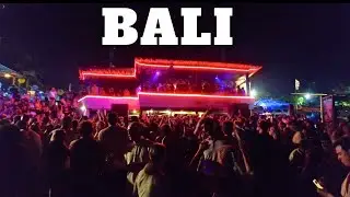 BALI NIGHTLIFE -THIS IS A MONDAY NIGHT!!!