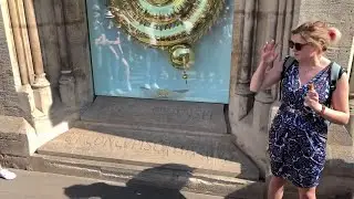 Million pound Corpus Clock at Cambridge UK