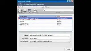 Step To Add Lexmark Printer on Mac