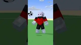 Herobrine plays football with anime friends #shorts #helpherobrine #gojo #goku #ichigo #naruto