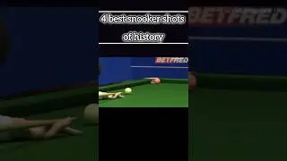 4 best snooker shots of history!