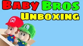 Baby Mario and Baby Luigi Plush Unboxing!!!
