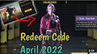 *April 2022* Call Of Duty Mobile 2022 New Redeem Code | Cod Mobile Redeem Code Garena or global