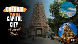 Chennai | Madras | Tamil Nadu | India | Free Stock Footage | 8K HDR | No Copyright Video