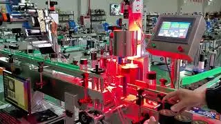 top and wrap around labeling machine with Visual inspection system #labeler #equipment