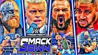 Полная запись шоу WWE SmackDown от 2 января 2026 года _ Основные моменты Friday Night SmackDown 2...