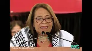 Exdiputada del FMLN, Nidia D&iacute;az, aborda el tema de migraci&oacute;n en seminario  en M&eacute;xico.
