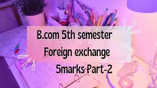 B.com 5th semester Principle of Foreign exchange 5 marks problems on Forward Premium 