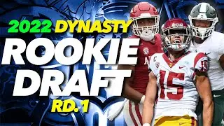 Dynasty Football Rookie Draft 2022 | Round 1