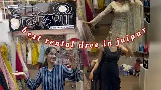Jaipur best rental shop for wedding outfits || and best makeup studio 