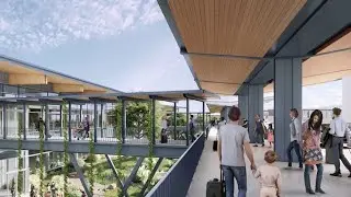 Construction continues on new terminal at San Antonio International Airport