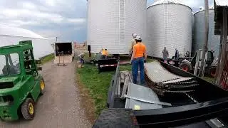 Grain bin refurbishment pt. 1