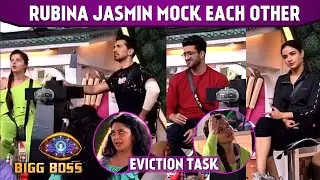 Bigg Boss 14 Finale Week Eviction Task:  Rubina - Abhinav & Jasmin - Aly Mocked During  Q&A Session