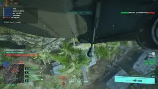 Just Battlefield Things... Flying AH-64GX Apache Warchief through the trees