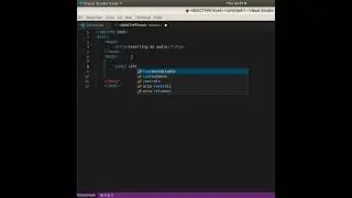 Inserting an audio in webpage using HTML | VS Code | #shorts