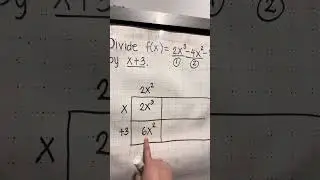 How to Divide Polynomials using Box Method