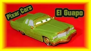 Видеоигра Pixar Cars El Guapo Custom из Cars 1 Dinoco Tex с Precision Lightning McQueen
