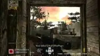 COD5Wii Team Deathmatch 29 (Castle 3, Double XP weekend | Scoped Springfield)