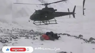 Pak Army Search & Rescue Operation for Muhammad Ali Sadpara, John Snorri and Juan Pablo #K2Winter