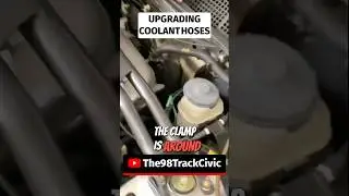 How hard can changing coolant hoses be😭 #hondacars #viral #cars