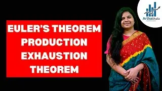Euler's Theorem and Prouction Exhaustion Theorem | BECC101/105|UGC NET ECONOMICS| ECONOMICS OPTIONAL
