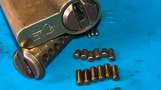 Вскрытие ezcurre ds 15 без ключа. Испания