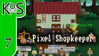 Pixel Shopkeeper Ep 7: DROWNING IN CASH - First Look - Let's Play, Gameplay