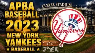2023 MLB SEASON GAME 1 ON 3-30-23 GIANTS AT YANKEES USING APBA MG AND DIGITAL DIAMOND BASEBALL