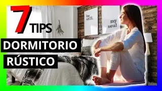 🤎 7 Tips para decorar un Dormitorio R&uacute;stica - Dormitorio acogedor y c&aacute;lido con estilo Rural