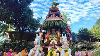 fête Mariamman temple ti bazar 2024