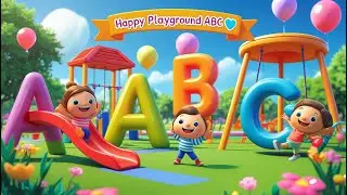 Happy Letters Playground ABC Song | Fun Kid's Rhyming For Kids & Toddlers!
