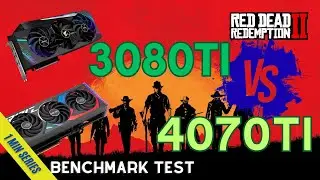 RTX 4070 Ti vs RTX 3080 Ti | Red Dead Redemption 2 - 4K Ultra Benchmark Test