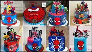 Spiderman Theme Birthday Cake for Kids | Boy Birthday Cake Ideas