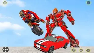 Futuristic Flying Super Grand Police Robot Transform Bike #3 - Android Gameplay
