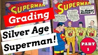 The Daily Grade | Advice on Comic Book Grading, Using A Stack of Silver Age Superman books!