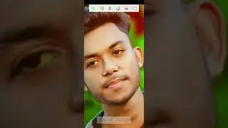 Natural Green Backround Change Tutorial in Ps Touch 2019 | Mubarak_Editz