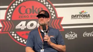 Dale Earnhardt Jr. on Parker Kligerman Winning for JR Motorsports at Daytona