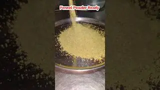 Fennel powder making 👍 #shorts Saunf powder fennel powder #btvlogs