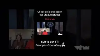 Our Scream(1996) reaction! We&rsquo;re getting refreshed for Scream 5, how about you?