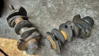 Startling Process // Broken Tractor Crankshaft Merged with Pure Magical Repair Skills