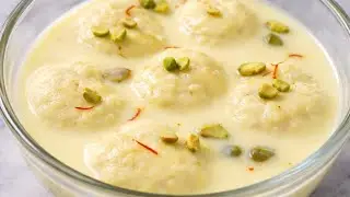 Soft & Juicy Ras Malai Recipe | Easy Homemade Rasmalai | Milk Dessert Recipe