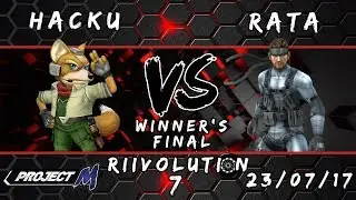 Riivolution 7: Winner's Final - Hacku (Fox/Ike) vs Rata (Snake)