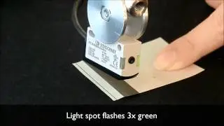 Contrast sensor FT 25- RGB  Dynamic Teach-in
