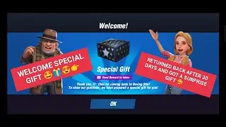 BOXING STAR | Welcome Back Special Gift | Returned back after 1 month and Got Surprise Rewards